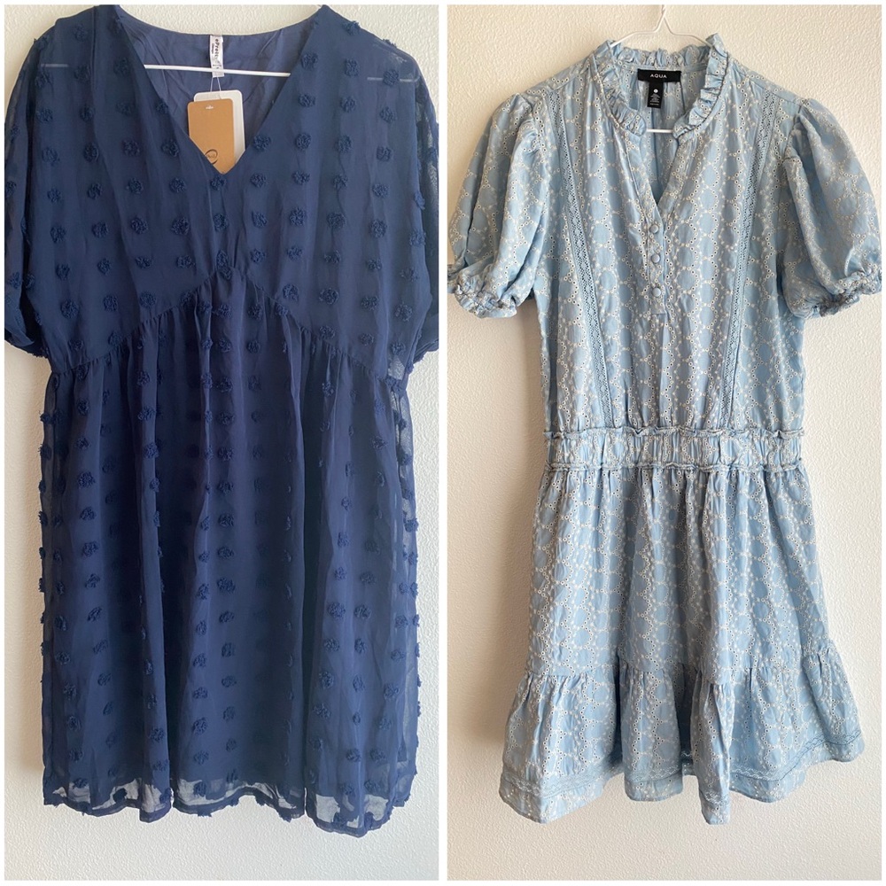 Elegant Blue Dress Lot size small EPretty Chicago, Aqua